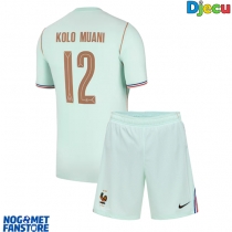 Francuska Randal Kolo Muani #12 Gostujuci Dres za djecu SP 2026 Kratak Rukav (+ Kratke hlače)